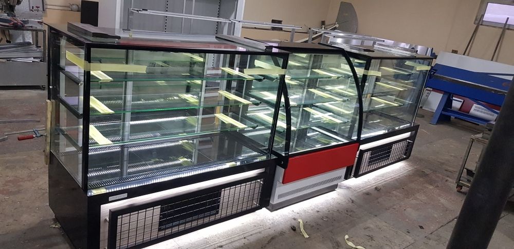 Витринные холодильники любых сложности