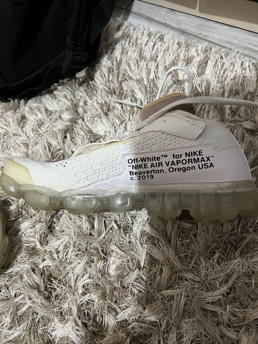 Vapormax X off white