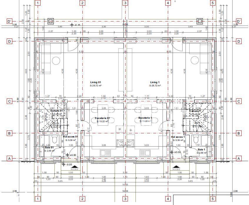 Duplex elegant cu 4 camere, curte și loc de parcare – design modern, Ș