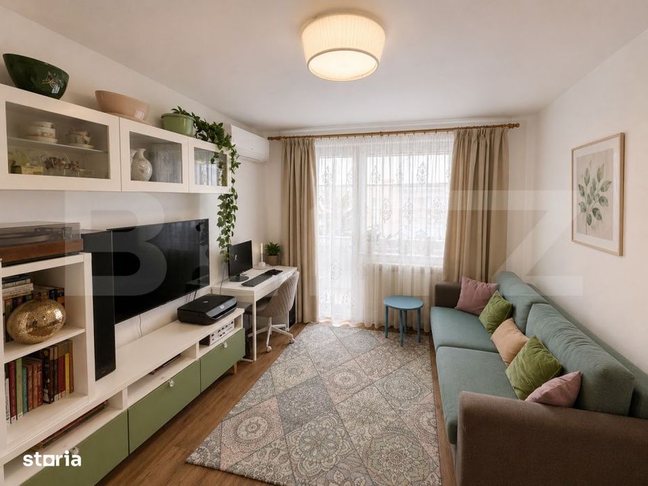 Apartament 3 camere, 54.26 mp, la cheie, zona Grigorescu