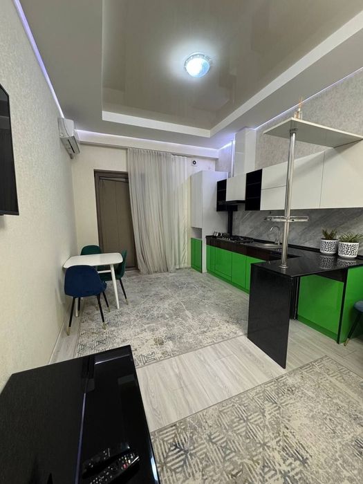 Ташкент Сити Гарденс, 2х комнатная квартира 45м² новый ремонт и мебель