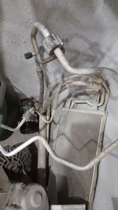 Компрессор радиатор трубки кондиционер шкода рапид