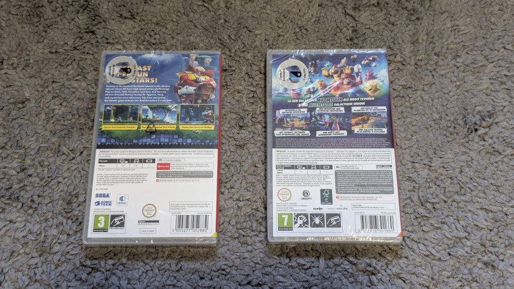 Joc Sonic super stars si Mario +Rabbits Sparks of Hope