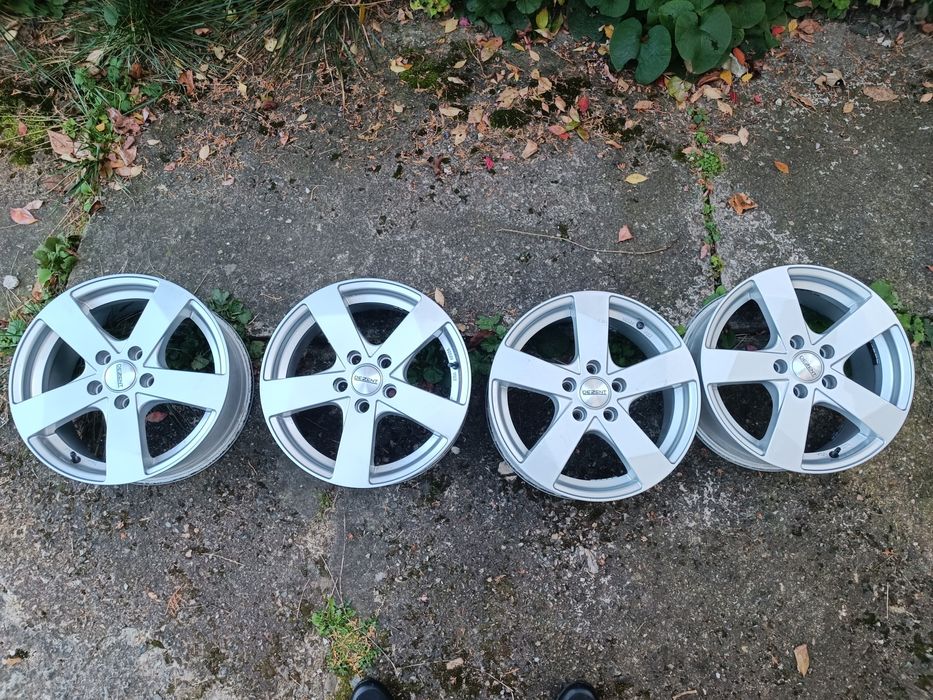 Set 4 jante aliaj Dezent TD 5x108 7Jx16 inch, compatibile Ford