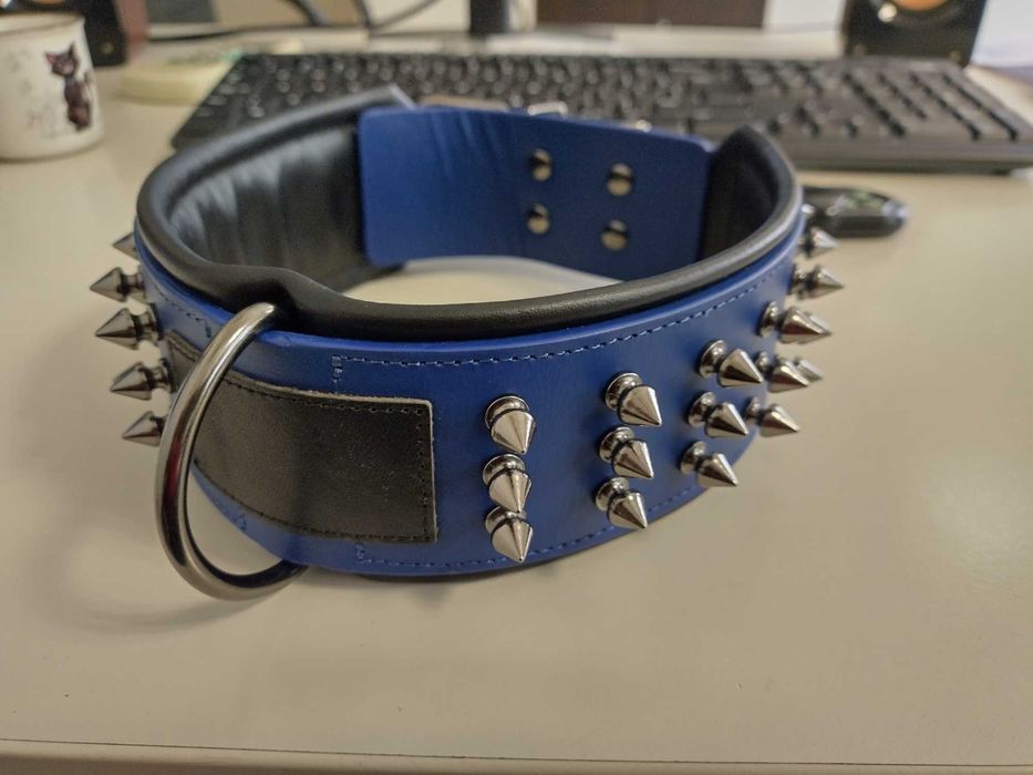 Каишка за куче с шипове