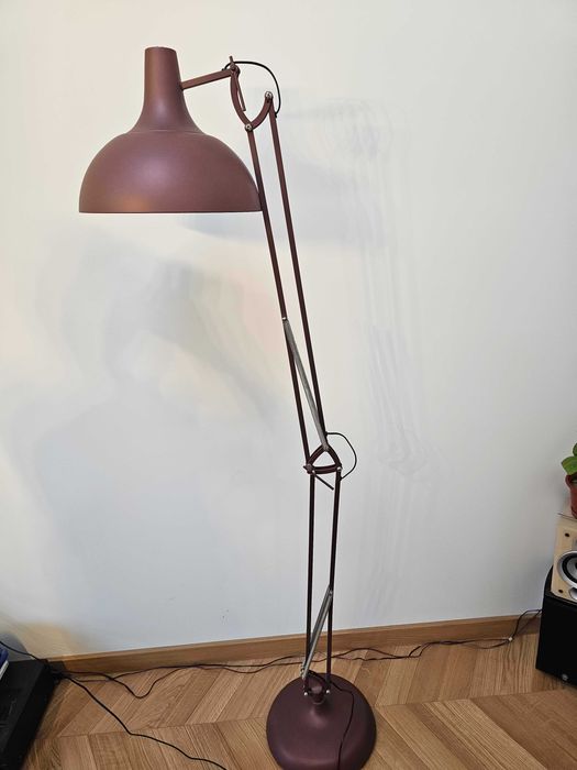 Лампион BORGILLIO - цвят тъмен бургунд