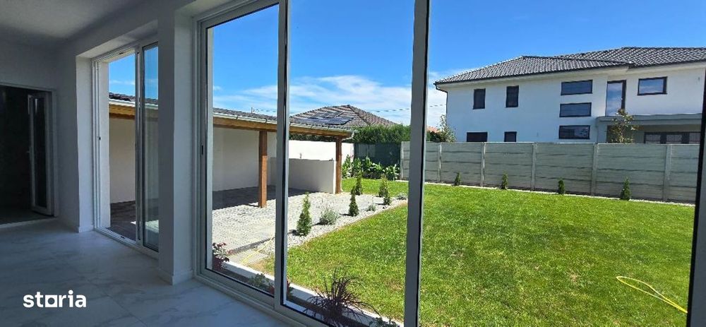 Oferta! Casa Noua , finisata,s.c.140mp, teren 500 în Santandrei, Gaz