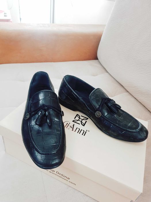 Мъжки кожени обувки