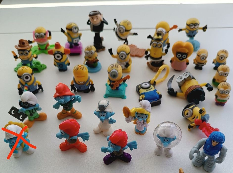 Играчки от шоколадови яйца