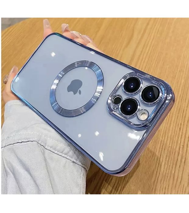 Iphone 13/14/15/16E/17/PRO/MAX Husa Softy Luxury Incarcare Magsafe