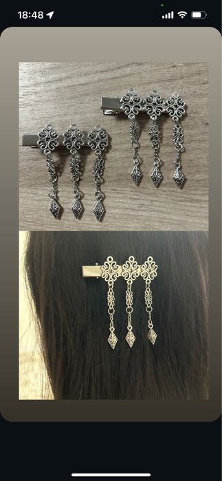 Этно брошь шашбау серьги резинки резинка