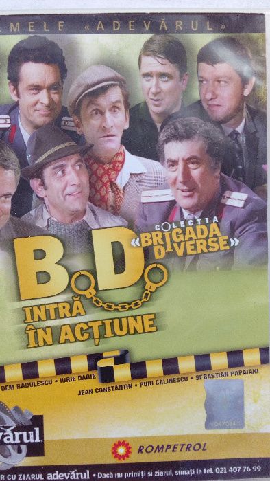 Vand colectia cu filme Brigada diverse