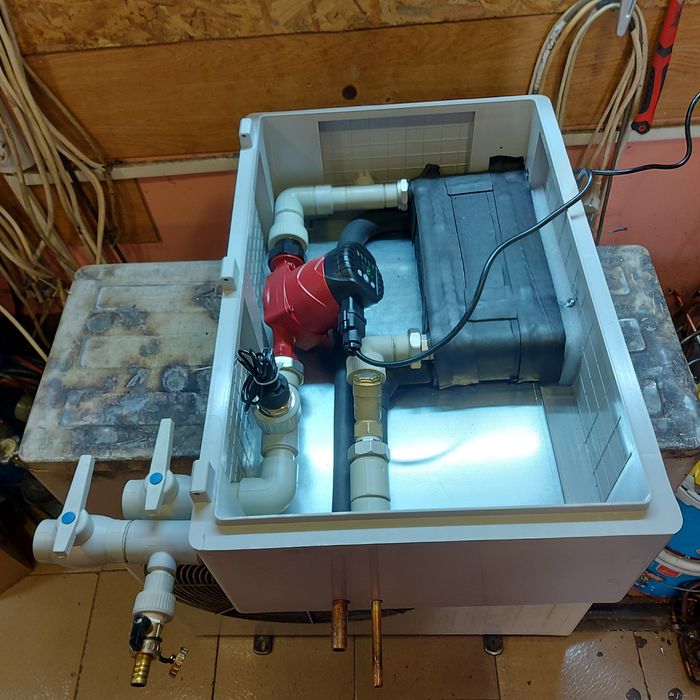 Хидробокс вътрешно тяло за термопомпа