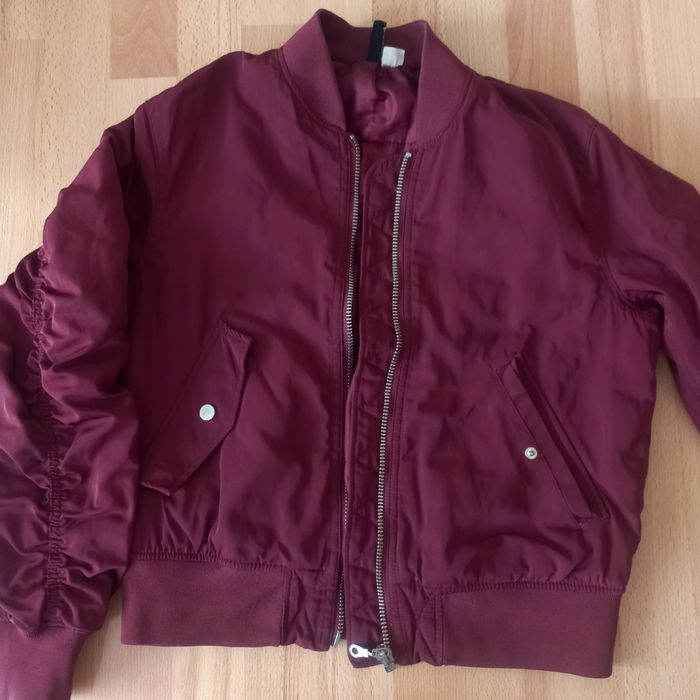 Бордо Бомбър H&M