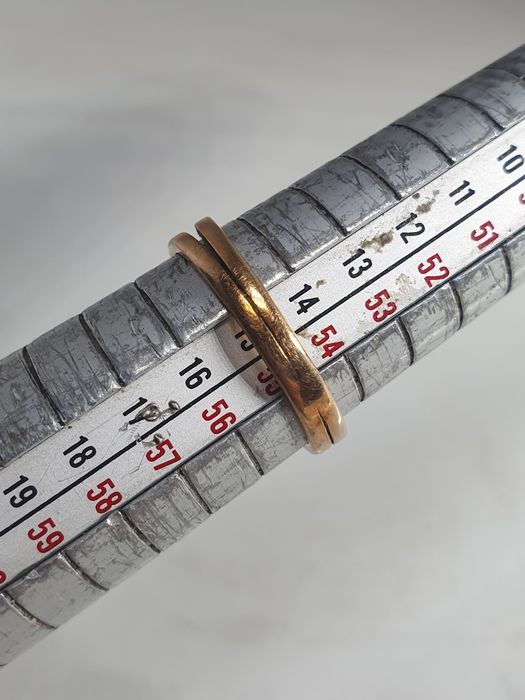 Inel din aur de 14K cu filigran – mărimea 55 – 4,02 g