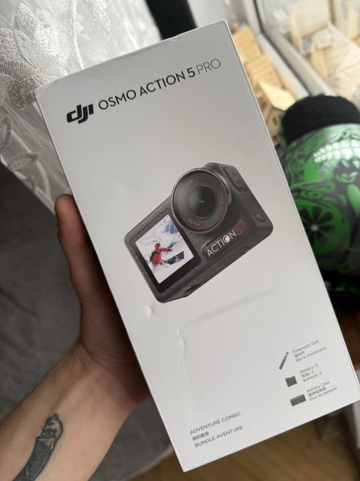 Dji Osmo Action 5 Pro Adventure Combo, Camera Sigilata