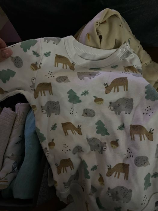 Теплые вещи для малыша до года