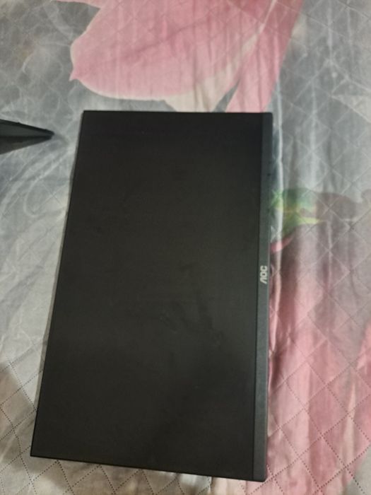 21.5" Full HD Монитор AOC 22B2H - Тънки рамки, HDMI, VA матрица (с кут