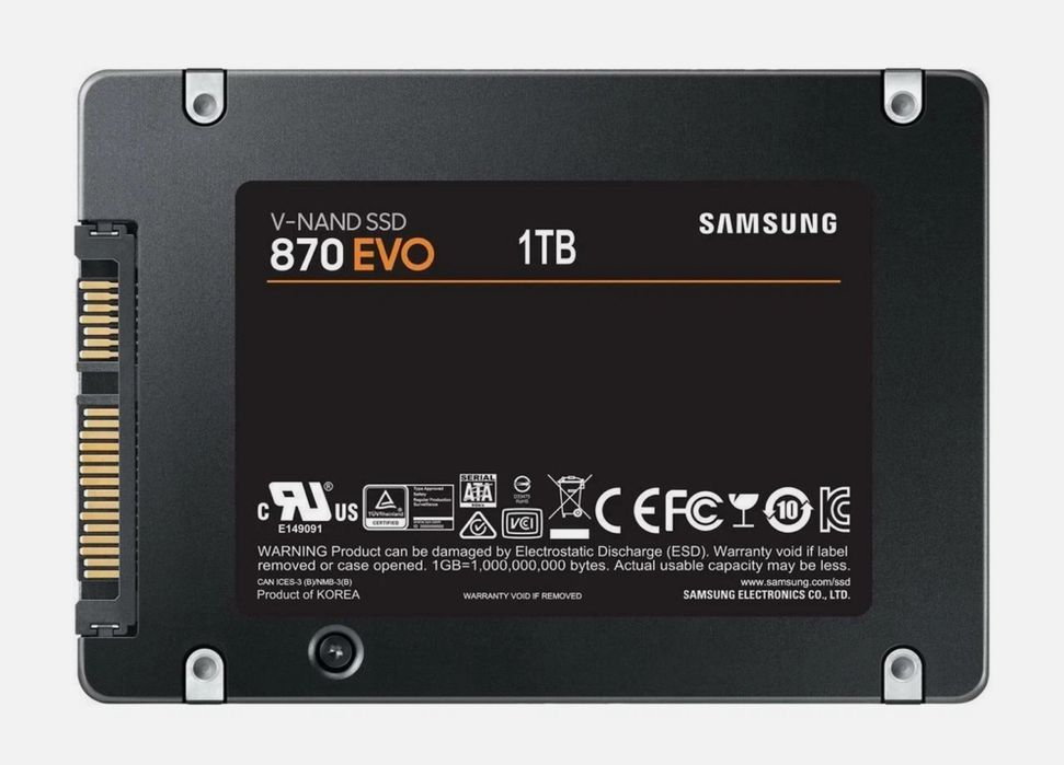 SSD диск Samsung 870 EVO 1TB (Новый)