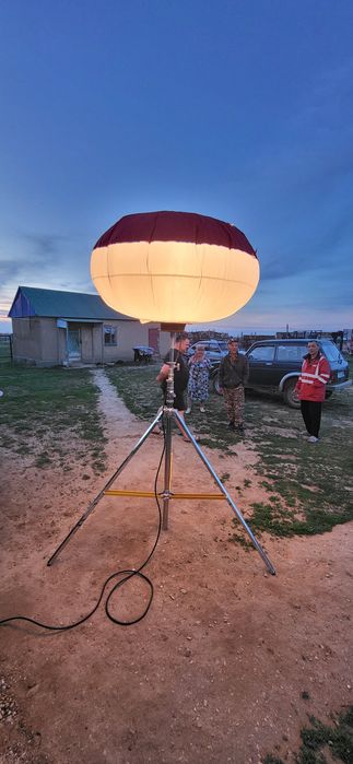 Надувная световая башня