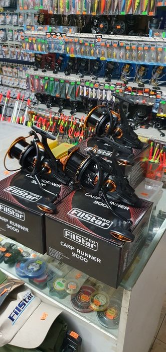 ПРОМО!! Байтрънърс макара FILSTAR CARP RUNNER 9000