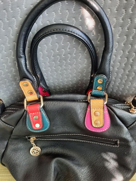 Италианска   цветна чанта  superbia нова