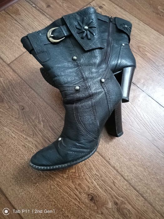 Сапоги, полусапожки б/у мем