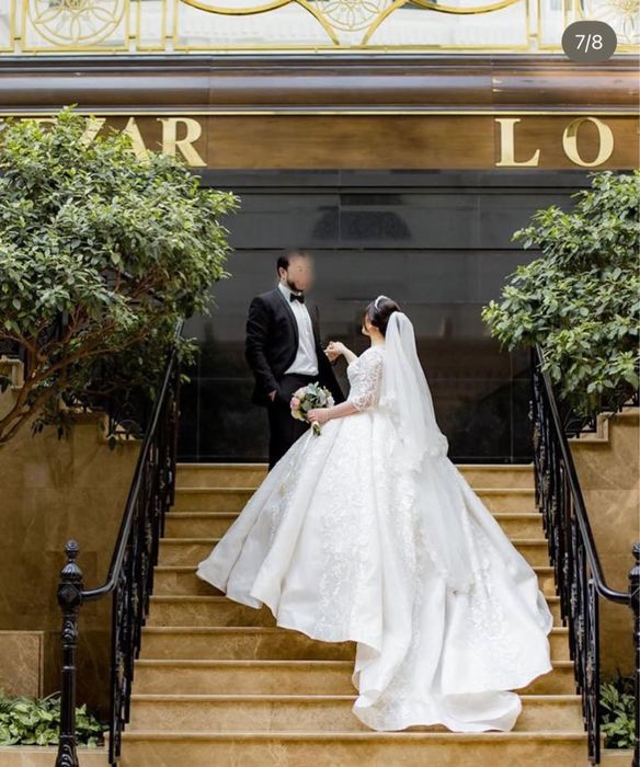 Свадебное  платье в цвете Ivory Light