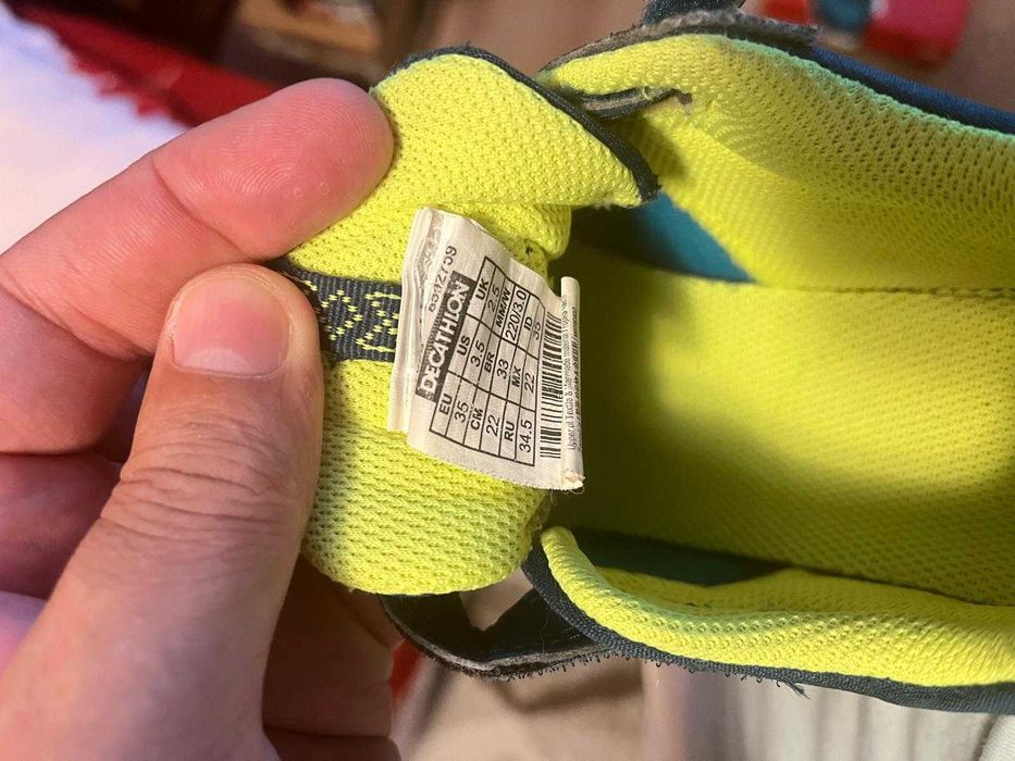 Incaltaminte baieti verde DECATHLON - marime 35