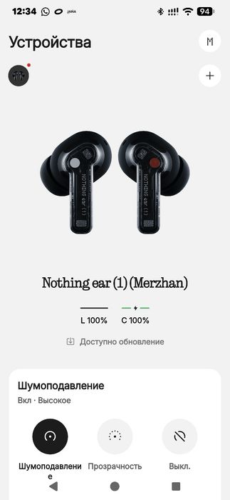 Наушники Nothing Ear (1)