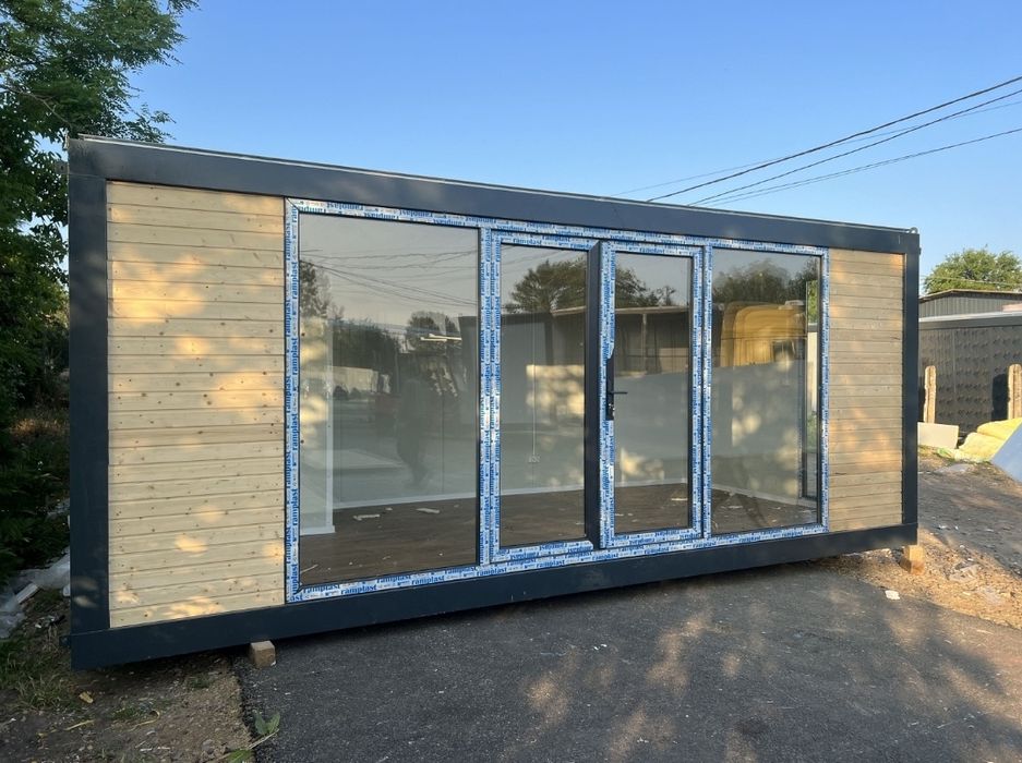 Container containere birou vitrina magazin spațiu comercial