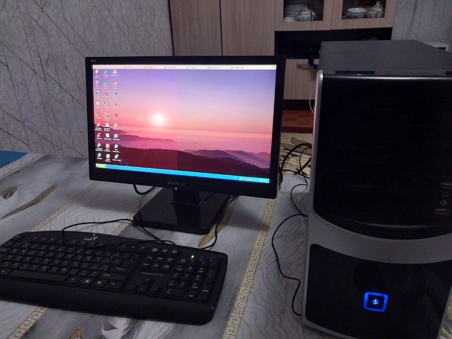 Компьютер Монитор Клавиатура Процессор