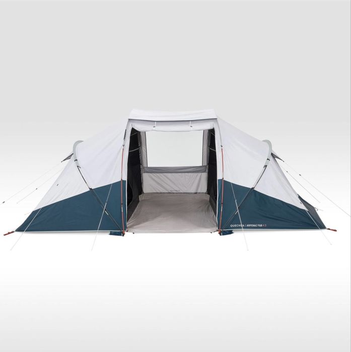 Quechua Cort camping 4 persone, 2 camere fresh&black