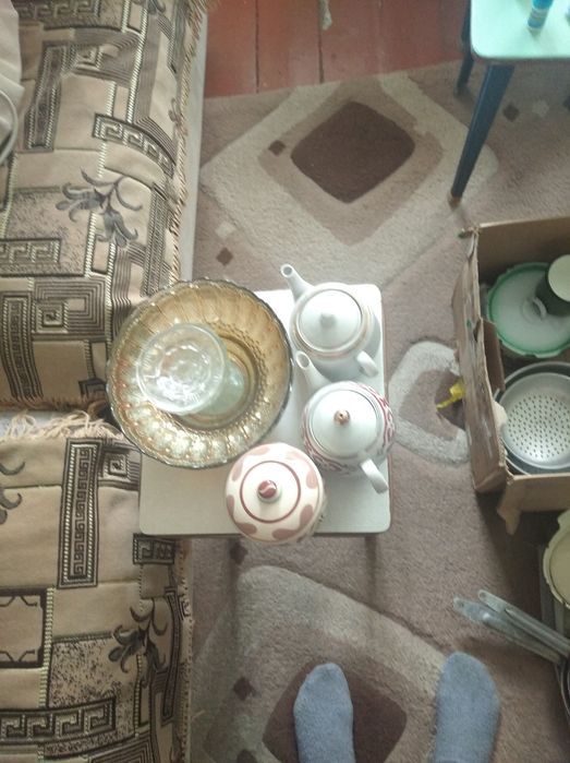 Посуда стеклянная, разнобой