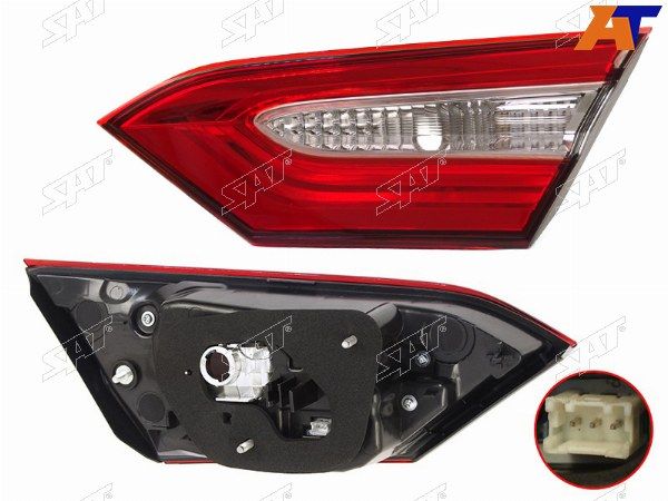 Фонарь в крышку багажника Toyota Camry