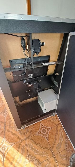 Oglinda foto magică,mașină fum greu