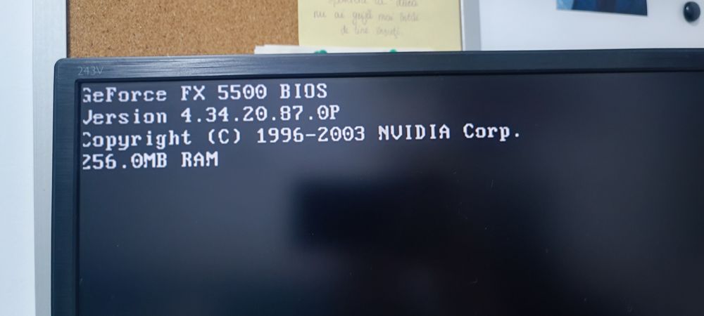 Placa video FX5500 AGP