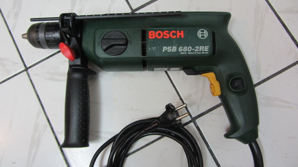BOSCH PSB 680-2 RE - двускоростна Ударна бормашина