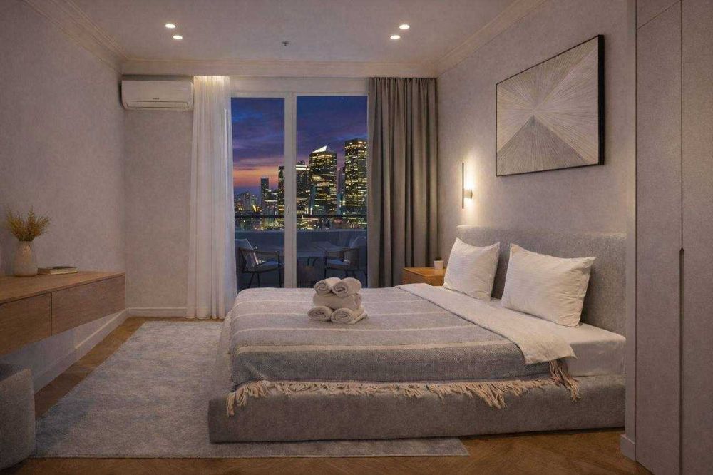 U-Tower | 2-комн | Вид на Tashkent City 20 этаж аренда суточно