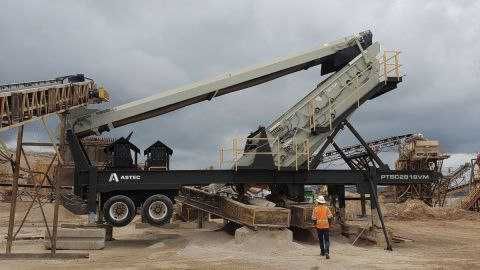 Дробильно-сортировочная установка ASTEC