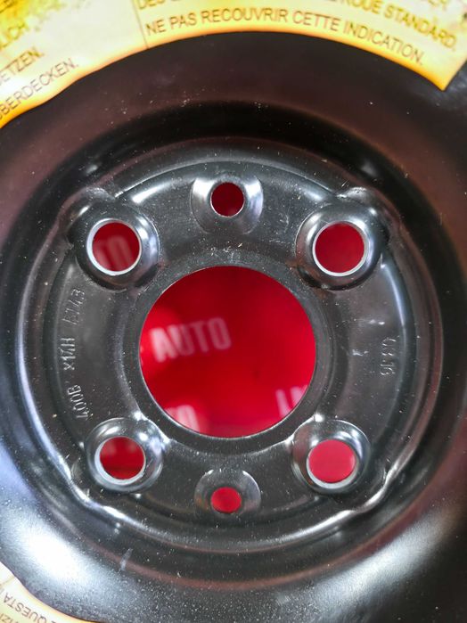 Roata Rezerva SLIM 4x98 14'' OEM FIAT 500 / Fiat Doblo Fiat Fiorino