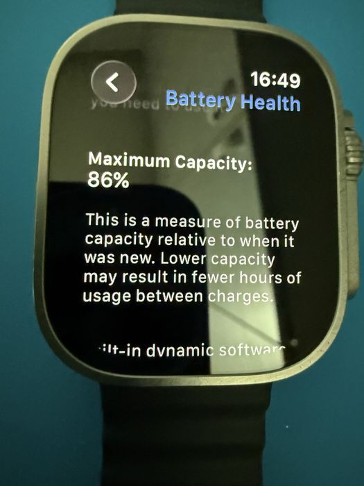 Apple watch ultra 1 Titanium