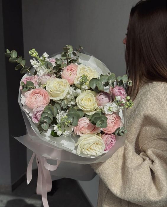 Розы, пионы, хризантемы