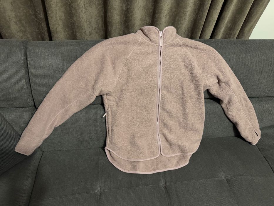 Спортно яке от мъхеста материя