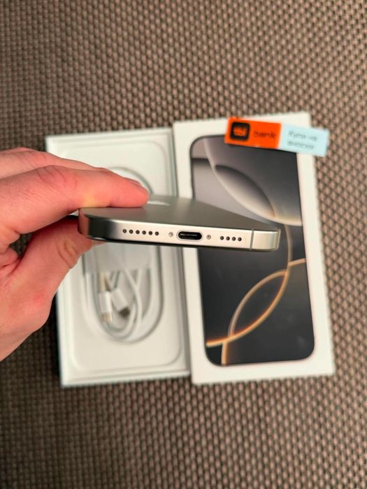 КАТО НОВ! 256Gb*ЛИЗИНГ* iPhone 16 Pro Max Natural Titanium