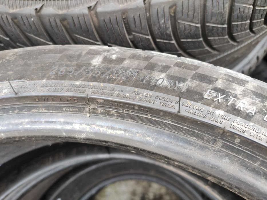 2бр Летни гуми 265 35 21 - Michelin