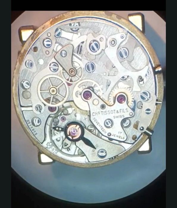 Tissot Sideral Cronograph Lemania 872 . Servisat. RAR