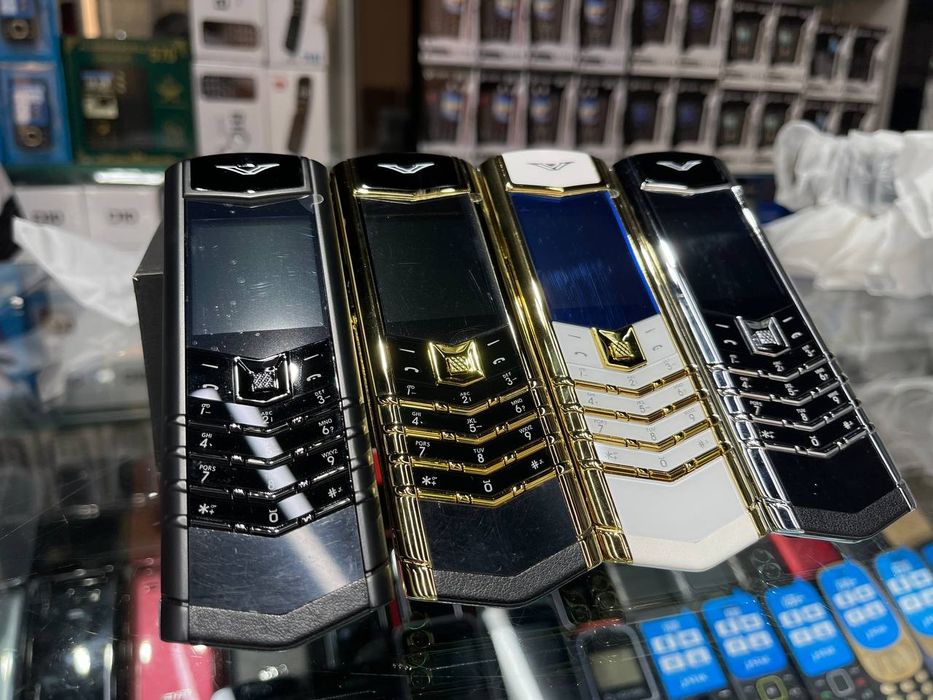Vertu Signature — премиум дизайн, Dual SIM, UzIMEI, новая модель