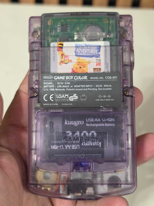 Nintendo Gameboy Color transparent