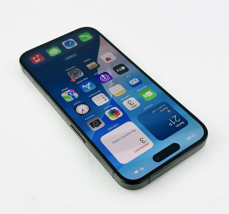 Apple iPhone 15 Pro 128GB Black Titanium 91% Батерия